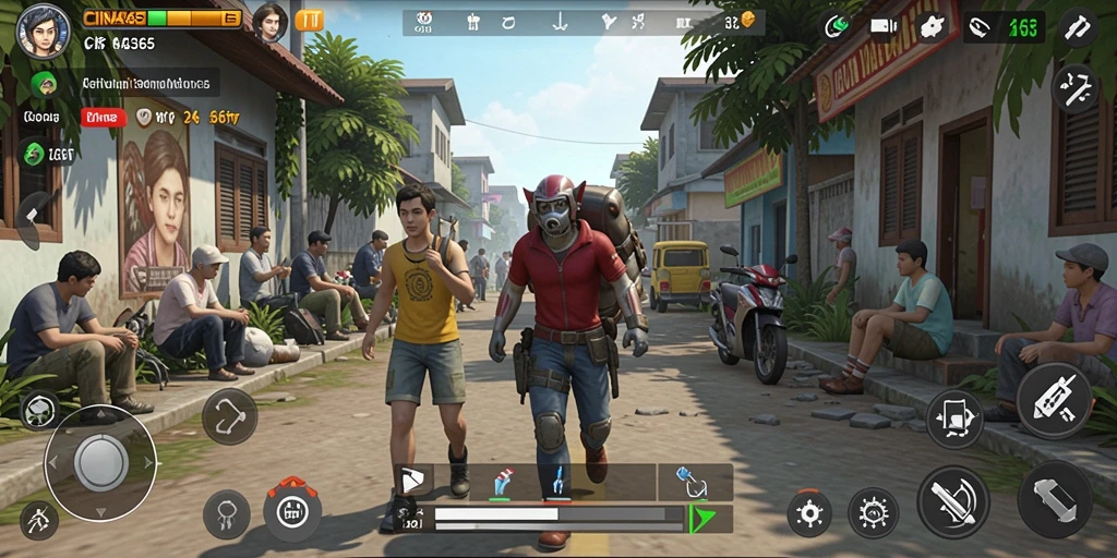 Tampilan gameplay CINA365 yang menarik dan interaktif.