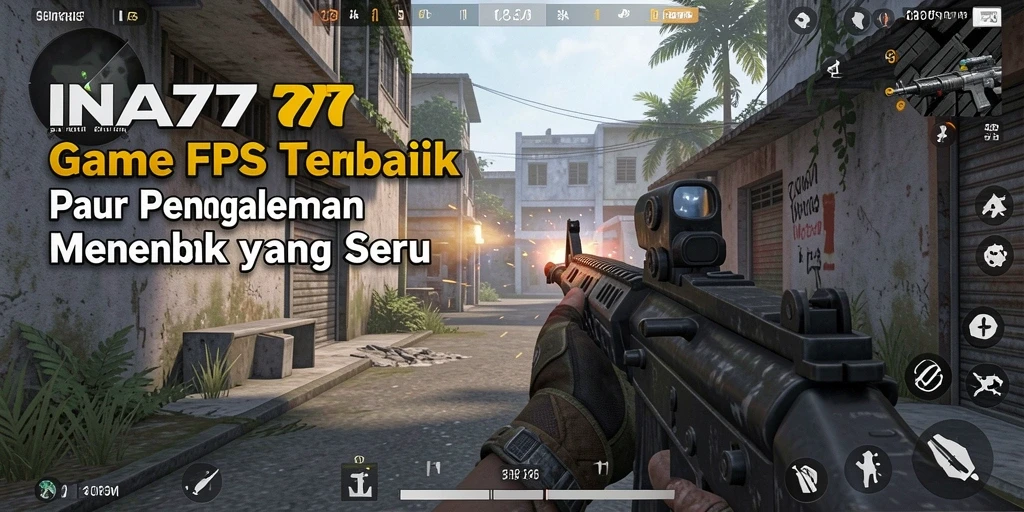 Tampilan gameplay intens di medan perang <strong>INA777</strong>.