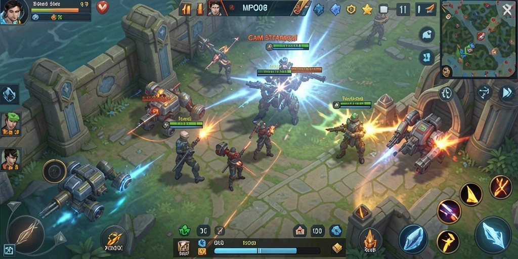 MPO08 menampilkan strategi perang seru dalam gameplay SLG.